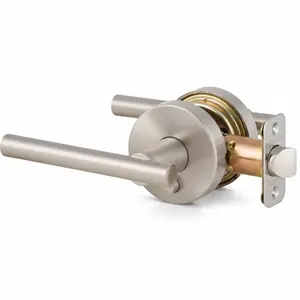 Kain Design Satin Nickel Privacy Door Lever