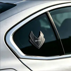 Car Shield Window Side Sticker for Byd F3 E6 Yuan Plus Atto F0 G3 I3 Ea1 Song Max Tang Dmi F3 2014 G6, 3D Metal Body Decoration