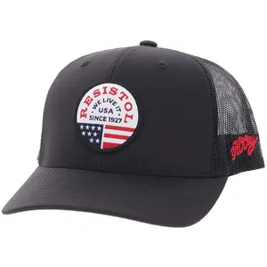 "Resistol" Hat Grey/White