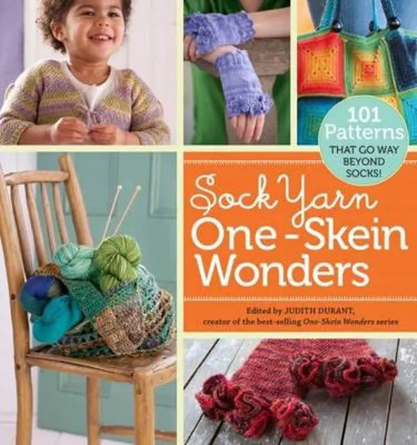 USED Book - Sock Yarn One-Skein Wonders(r): 101 Patterns That Go Way Beyond Socks! by Durant, Judith (Paperback) - english