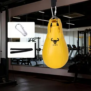 Heavy-Duty Swing-Type Speed Ball Home Punching Bag Boxing Martial Arts Kickboxing Training Essential Agility Coordination Workout Durable Portable Hanging Ring Multiple Colors Available Combat Sports Enthusiasts