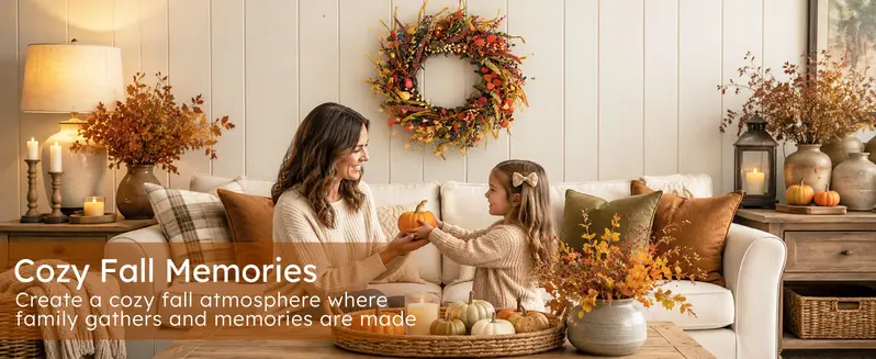 Thanksgiving Fall Wreath with Berries & Leaves, Hook Included, Festive Home Decor for Porch Wall, Room Decor Thanksgiving Fall Wreath with Berries & Leaves, Hook Included, Festive Home Decor for Porch Wall, Room Decor