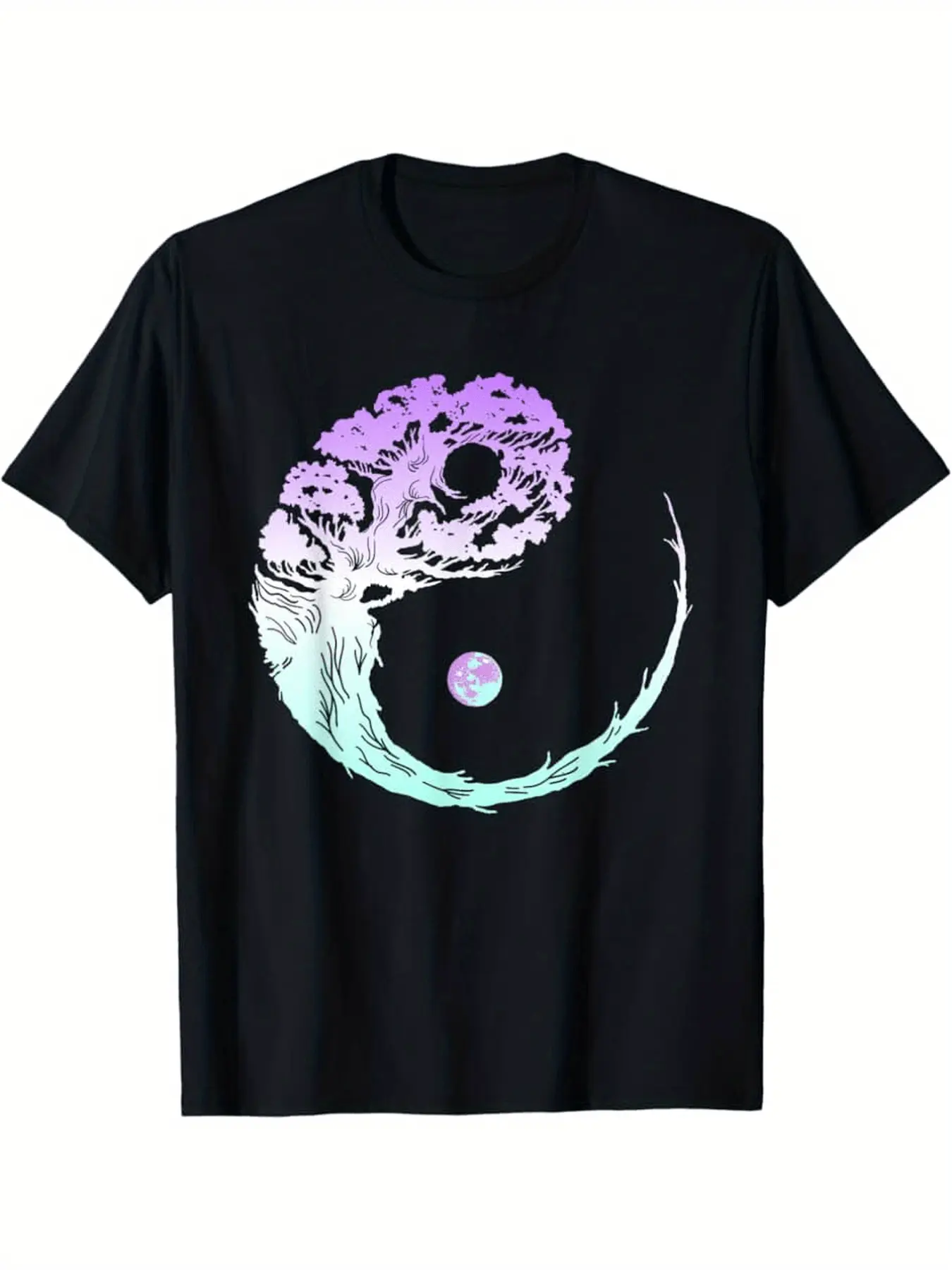 Yin Yang Bonsai Tree Japanese Gardening Zen Buddhist Gifts T-Shirt