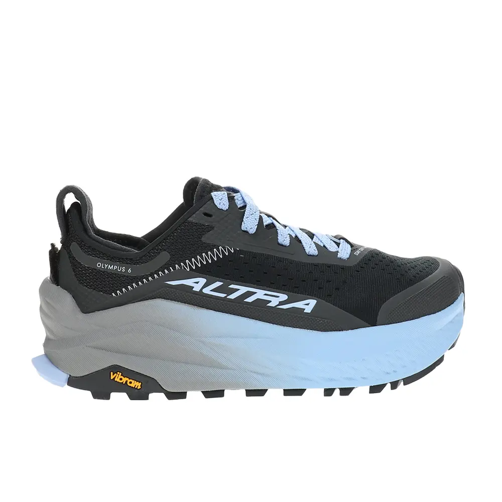 Altra Womens Olympus 6 Trail Running Sneakers Shoes - Black Altra Womens Olympus 6 Trail Running Sneakers Shoes - Black