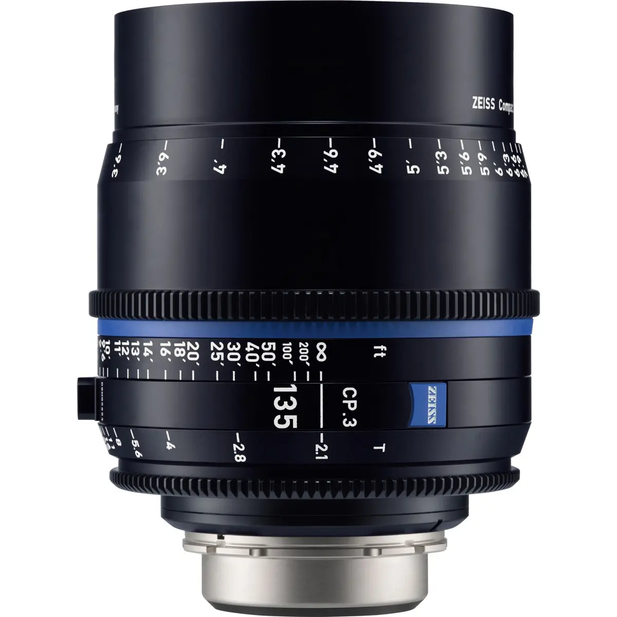 Zeiss CP.3 135mm T2.1 Compact Prime Cine Lens for Canon EF, Feet