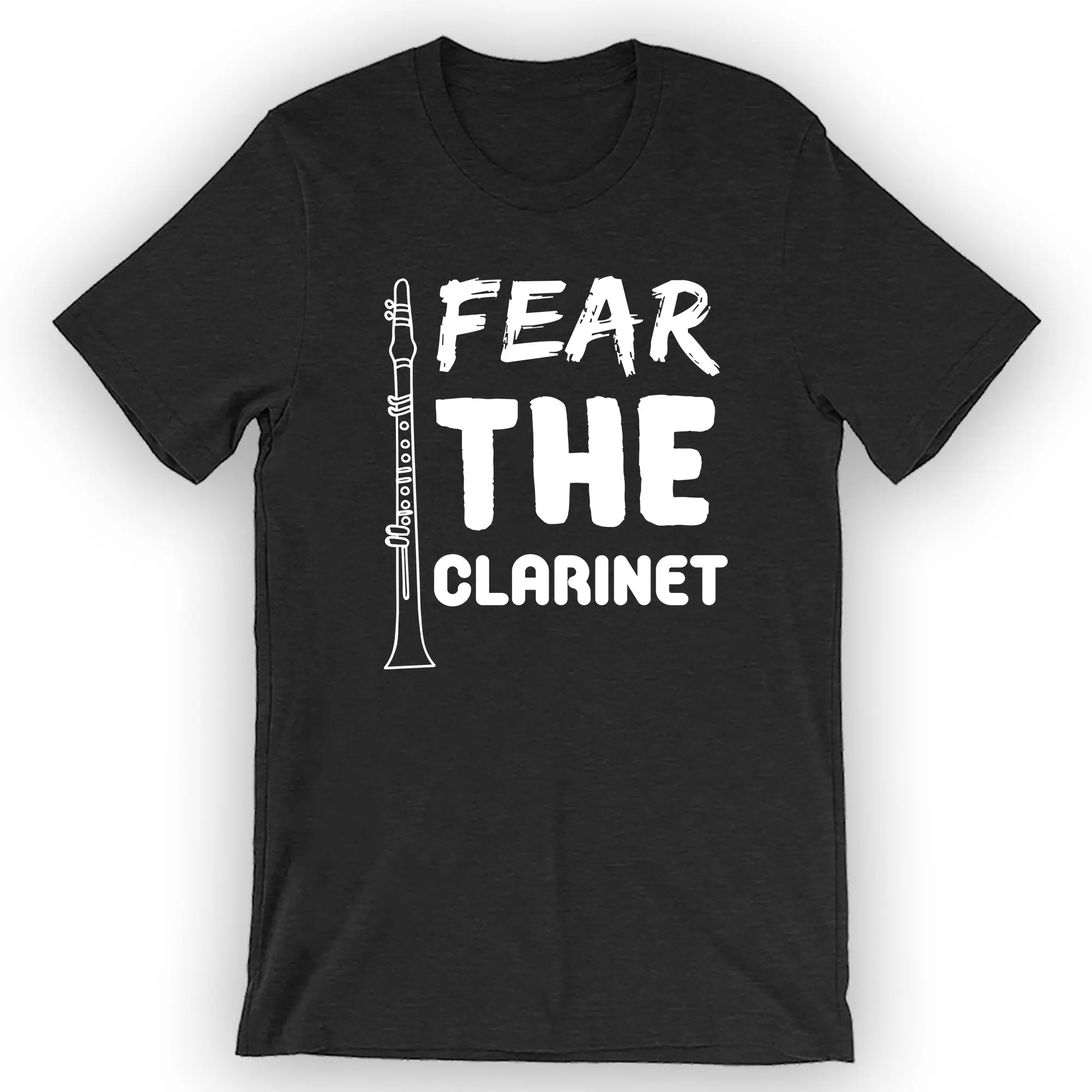 Unisex Fear The Clarinet T-Shirt Clarinet Player