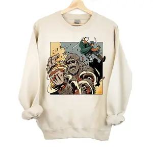 Anime Attack Titan Shirt,  Attack Titan  Crewneck Sweatshirt Menswear Hoodie
