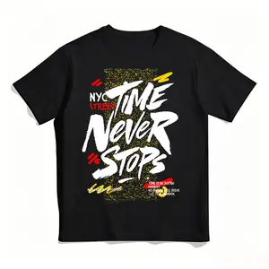 Men’s NYC Brooklyn Graffiti Graphic Tee - Soft Premium Cotton Oversized Crew Neck Short Sleeve Hip Hop Urban Streetwear Top, 2 Colors (Black & White) for Hip Hop Fans, Trendy Daily OOTD