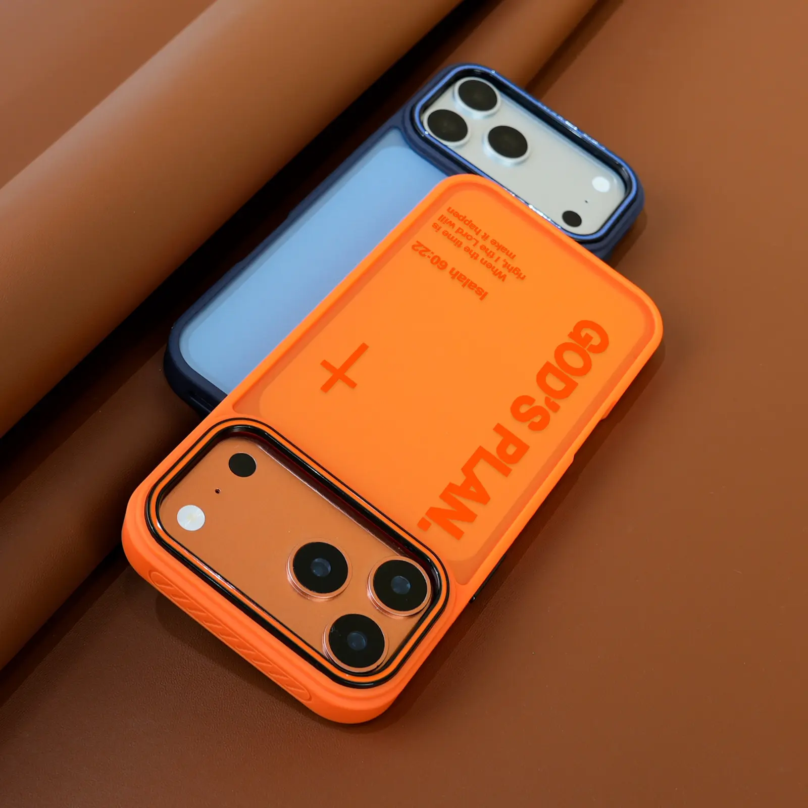 God’s Plan Minimalist Series Smartphone Casing for iPhone 11-17 Pro Max, Air, 15 Plus, Handheld Devices Accessories, Ultra Skin-Friendly Touch, Cross Design, Premium Matte Finish Protection Shell, Christian Gift for Him & Her NN97, Cellphone