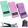 Lpxpass Women's Wide Anti-Slip Elastic Loop Bands - 3-Piece Resistant Bands, No-Equipment Home Workout Equipment for Core Strength, Leg & Arm Training
