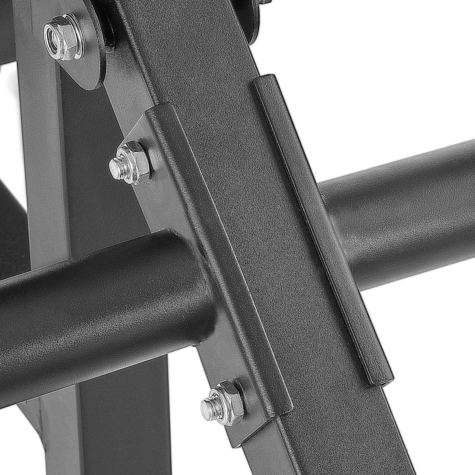 Seated Dip Machine, Tricep Bicep Press Down Machine with Cable Bar, Adjustable Seat, and Backrest, Exercise Equipment for Chest Training, Upper Body Push Fitness Workout, Hold up to 450LBS