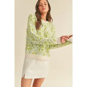 &M Mohair Heart Sweater