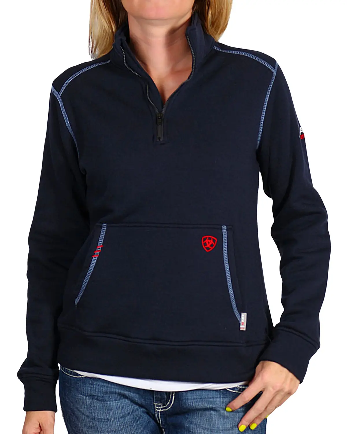 Ariat Women's Women'S Fr Polartec Fleece 1/2 Zip Pullover - 10015901