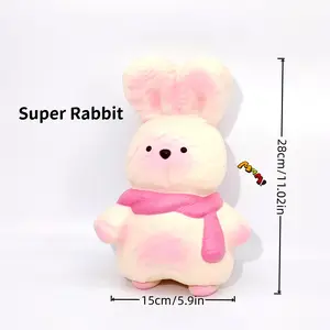 MHM Squishy Series: ​  Super Rabbit Slow Rebound Fidget Toy - Stress Relief Squishy Bunny Perfect for holidays and birthdays.