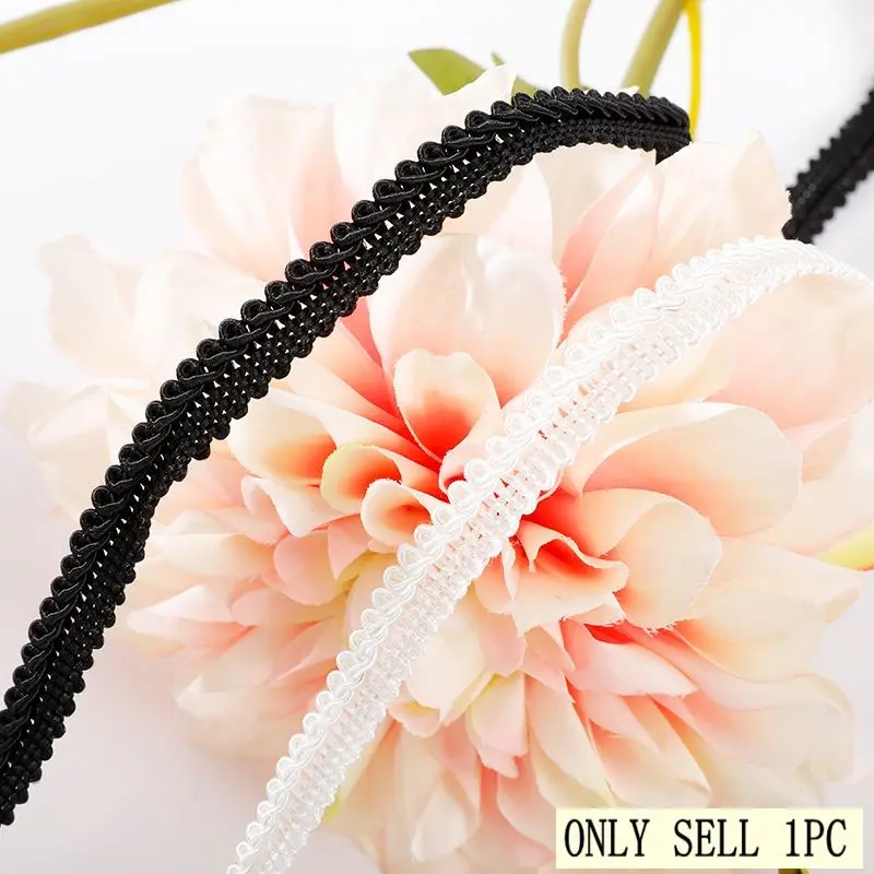 5meters/16.4ft New Lace Trim, DIY Curtain Ribbon, Dress Edge Decor, Single-Sided Worm Parent-Child Band, Clothing Accessories