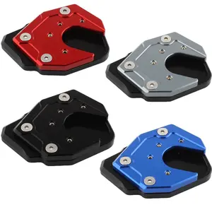 1PC ForHonda Motorcycle Side Stand Foot Peg Extension for X-ADV NC750X/S 2017-2019, Reinforced Anti-Slip Kickstand Base, Aluminum Alloy Parking Support Block