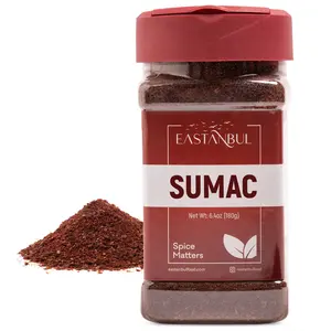 Eastanbul Ground Sumac Spice, Mediterranean Harvest, Ground Sumac, 6.4oz
