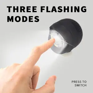 LED Shoe Clip Lights 2-Pack | 3 Lighting Modes USB Rechargeable Shoe Lights for Night Running, Walking, Cycling & Safety | Waterproof Shoe Lights for Adults Kids & Pets Outdoor Activities