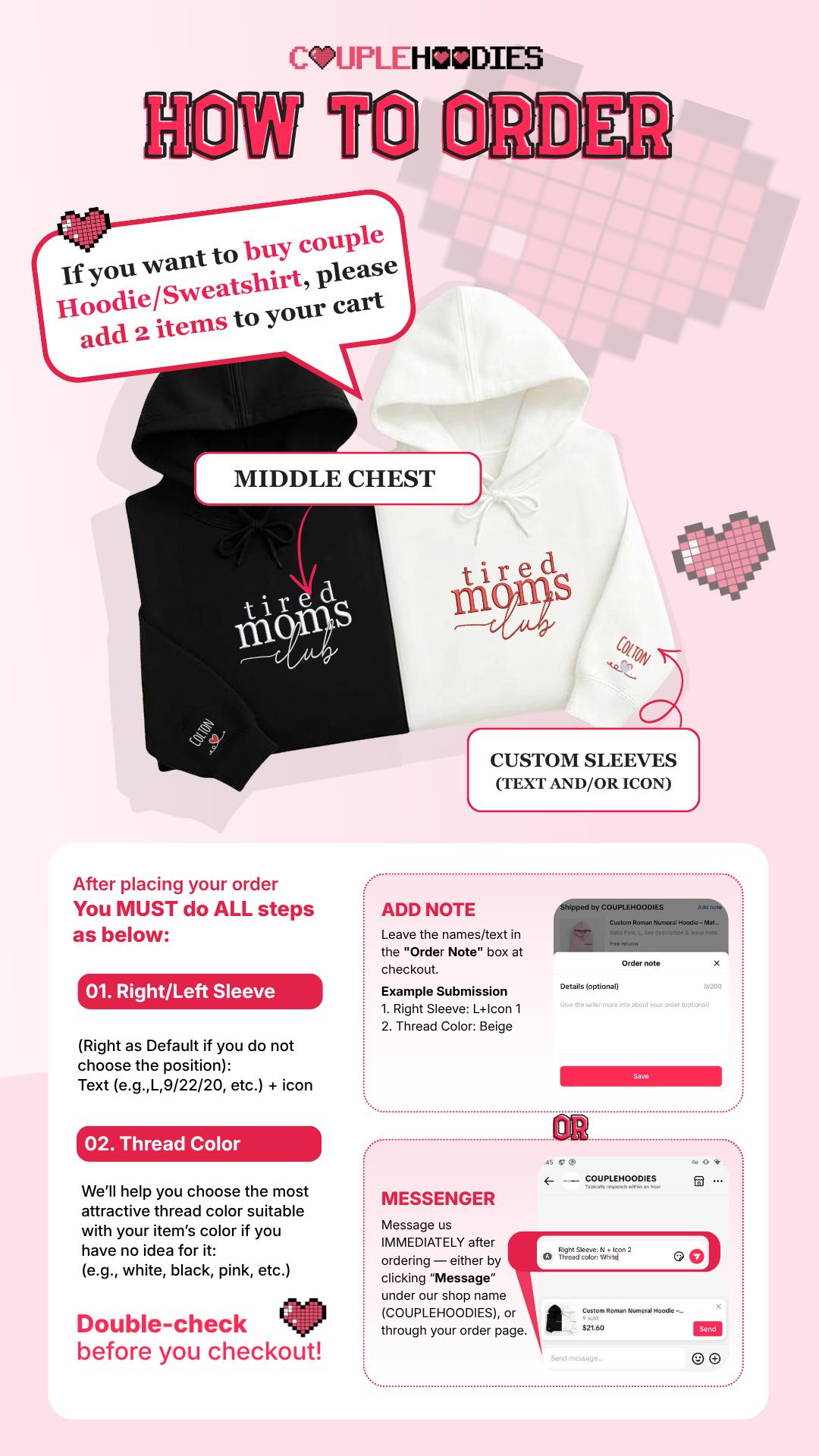 Embroidered Tired Moms Club Sweatshirt, Mom Life Hoodie, Mother’s Day Outfit, Mom Appreciation Shirt, Funny Mom Sweater, Gift for Mom