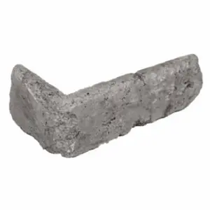 Manubric 109740 2.5 in. 3 Shades of Gray Nunavut Corner Brick, 15 per Pack - Pack of 60