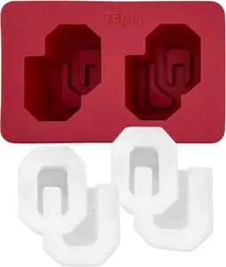 Large University of Oklahoma Ice Molds