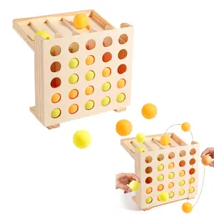 Stretchy Ball Connect Four Game, Couple Interaction, Family Parent-Child Interactive Game, Fun Board Game for Couples & Families