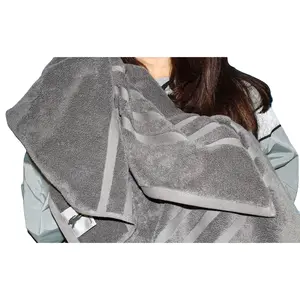 Veteran Textile LLC - 6 Pieces-100% Turkish Cotton - Luxury Towel Set for Bathroom & Kitchen, 2 Bath Towels, 2 Hand Towels & 2 WashCloths (Valued $79.99) (Graphite)