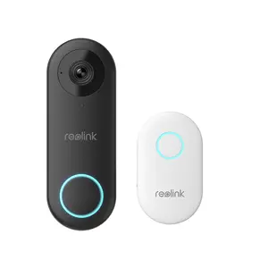 Reolink Video Doorbell PoE Smart 2K+ Wired PoE Video Doorbell with Chime Sensor Motion Home Safety Doorbell Camera