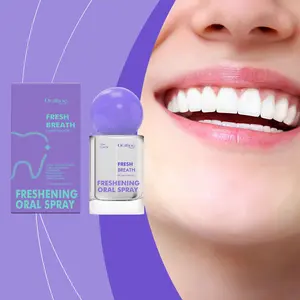 Freshening Oral Spray Portable & Convenient Long-Lasting Freshness Effectively Reduce Bad Breath & Clean Mouth Cleanser for Travel Daily Use - Cleansing