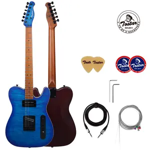 Full Size Electric Guitar for Music Lover Beginner，39in，Kit Includes guitar Bag,  String, Cable, Picks