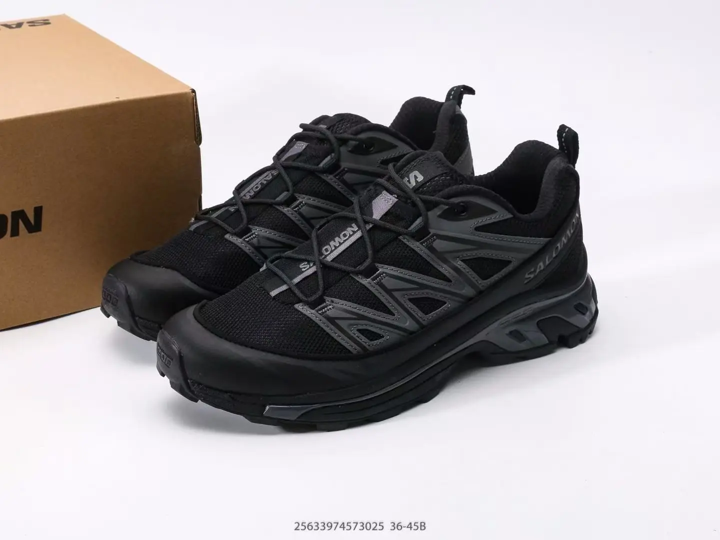 Salomon XT‑6 Unisex Fashion‑Forward Outdoor Sneakers, Abrasion‑Resistant Fabric Upper, Deep‑Groove Non‑Slip Outsole, Great for Urban Street‑Wear, Rocky Terrain Trekking, Short Hikes, Leisure Outings and Vacation