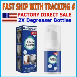 Multi Purpose Cleaning Bubble Cleaner Spray Foam Kitchen Grease Dirt Removal -US