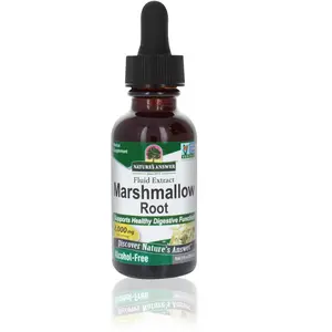 Nature's Answer Alcohol-Free Marshmallow Root Extract, 1-Fluid Ounce | Digestive Support | Gluten-Free | Non-GMO | Single Count