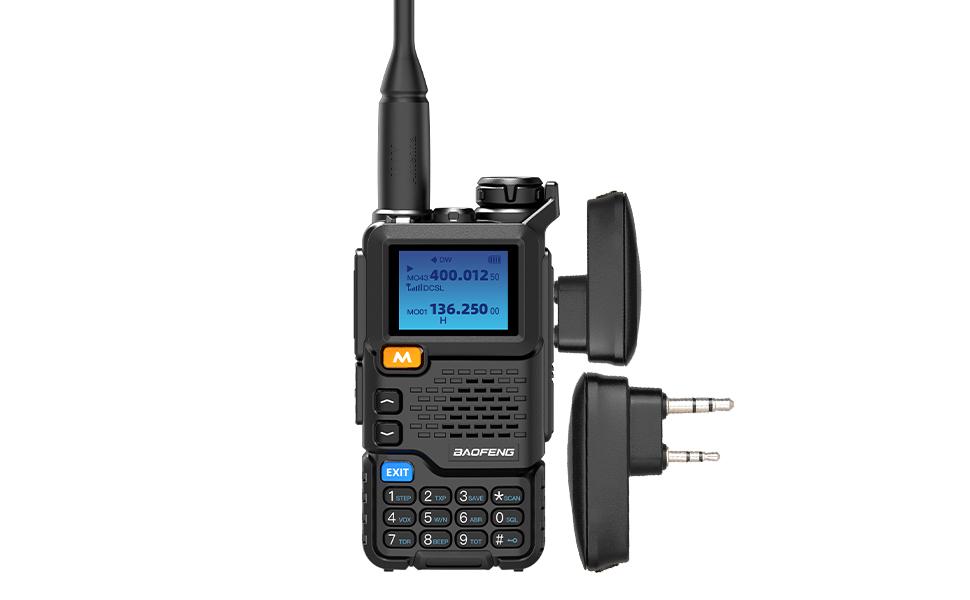 Bluetooth Walkie Talkie Programmer, App-Controlled Radio Frequency Writer, USB-C Rechargeable Adapter (BT-1AD)