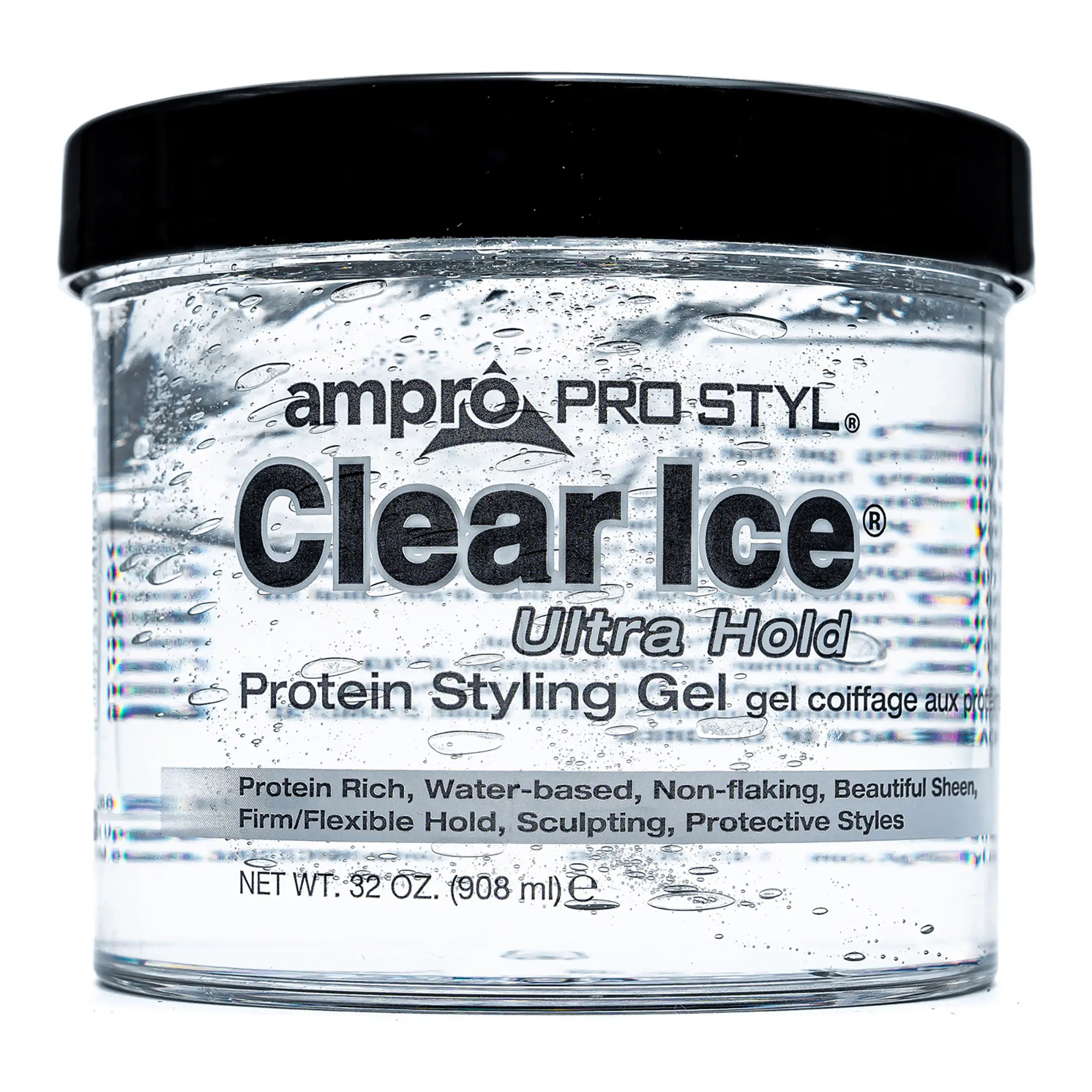Ampro Pro Styl Clear Ice Styling Gel - 32 oz Hair Gel Ampro Pro Styl Clear Ice Styling Gel - 32 oz Hair Gel