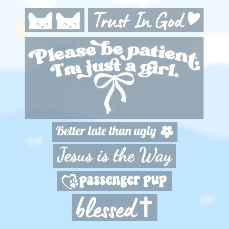 WHITE(7 different patterns)