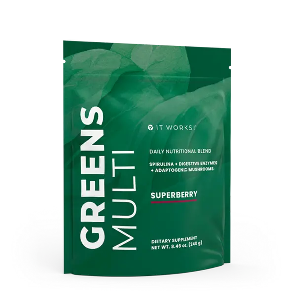 Greens Multi - Daily Nutritional Blend with vitamins, minerals, superfoods, and probiotics