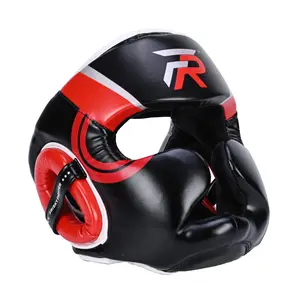 Thickened boxing helmet head guard, all-protective kickboxing head cover, fighting and muay thai protective gear, suitable for both men and women as well as children