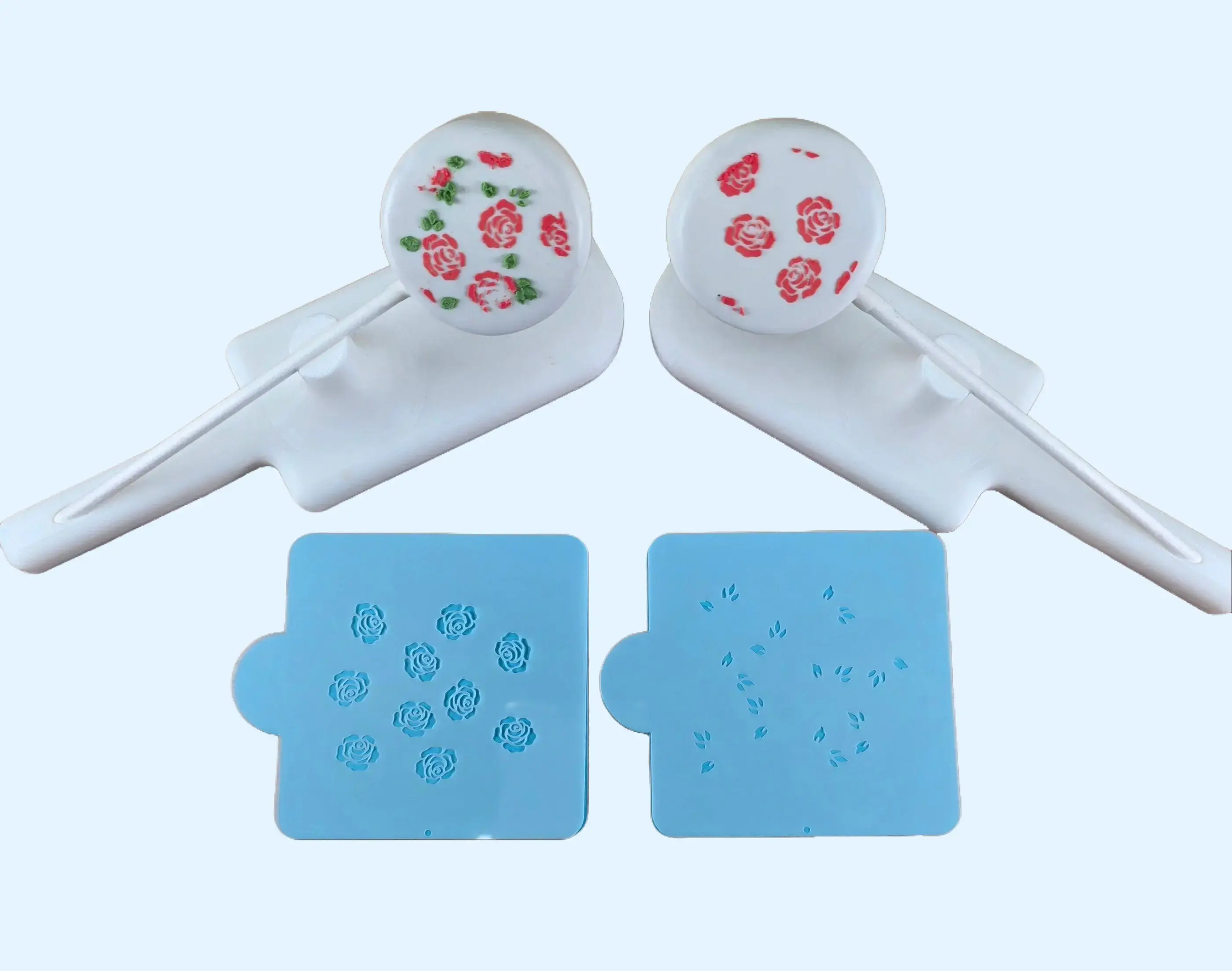 Rose Stencil set - 2 Part