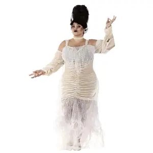 Plus Size Bride of Frankenstein Costume for Women