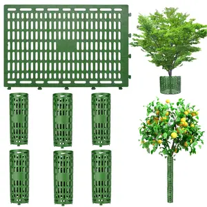Adjustable Plastic Tree Protection Cover, Durable Wildlife Barrier, Suitable for Seedlings, Easy Installation, Perfect Garden Protection