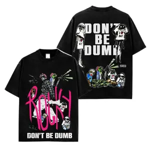 [🔥Graphic Tee] Rocky – Don’t Be Dumb 2026 V2 Merch Premium Cotton Tee for ASAP Mob Fans, Rakim Mayers Hip-Hop Shirt, Don’t Be Dumb Tour Graphic Tee, Oversized Rap Fan Streetwear Shirt, Trendy Concert Outfit & Gift for Men & Women