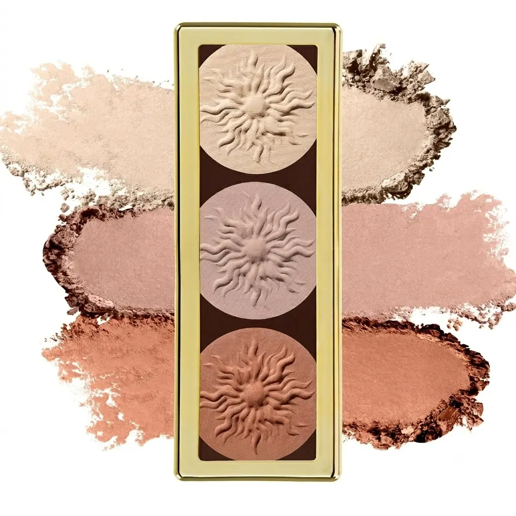 Bronze Booster Highlight & Contour Palette with Brush, Blendable & Buildable Finish - Matte Sculpting