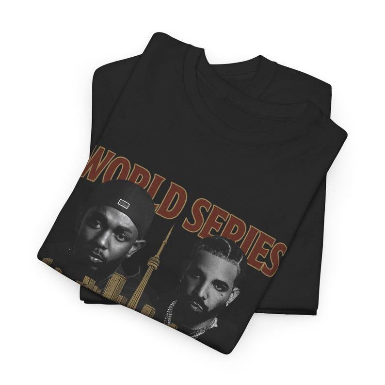 World Series 2025 T-Shirt - Los Angeles vs Toronto Graphic Tee - Drake vs Kendrick - Retro Baseball Streetwear