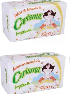 Carisma Laundry Soap Bar, Handwash Bar Soaps - Laundry Stain Remover (pack of 2)
