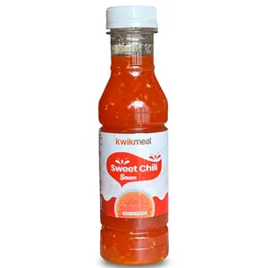 KwikMeal Sweet Chili Sauce 14 Oz Pack - Flavorful & Mildly Spicy for French Fries, Potato Chips, Samosas, Fritters, Bar-be-Que Chicken, Fried Chicken, Tortilla Chips, Stir Fry, Pizzas & Burgers