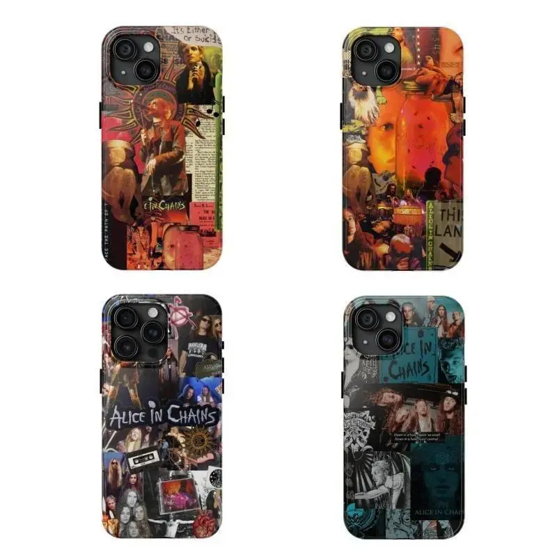 Alice In Chains Phone Case "I Want Blood 2026" is compatible with iPhone 17/16/15/14/13/12/11 Pro Max/Plus and Samsung Galaxy S23FE/22/23/24/25. A perfect gift for music lovers.