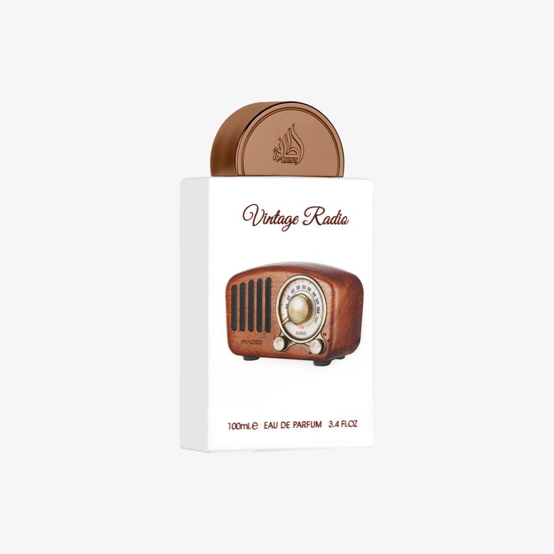 Lattafa Pride Vintage Radio +  Lattafa Pure Crystal (100ml Each)