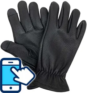 Legendary Mens Deerskin Classic Touchscreen Gloves