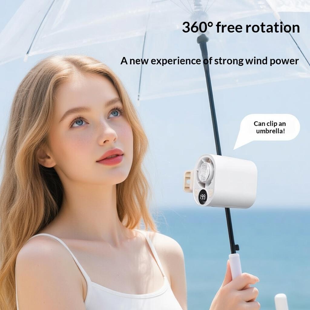 Portable car LCD fan with 360° rotation and 199-speed adjustment. USB charging. Low noise. Mini clamp-type fan. Compact and multi-functional. Suitable for use in cars, umbrellas, bicycles, travel, camping and outdoor activities. Portable car LCD fan with 360° rotation and 199-speed adjustment. USB charging. Low noise. Mini clamp-type fan. Compact and multi-functional. Suitable for use in cars, umbrellas, bicycles, travel, camping and outdoor activities.